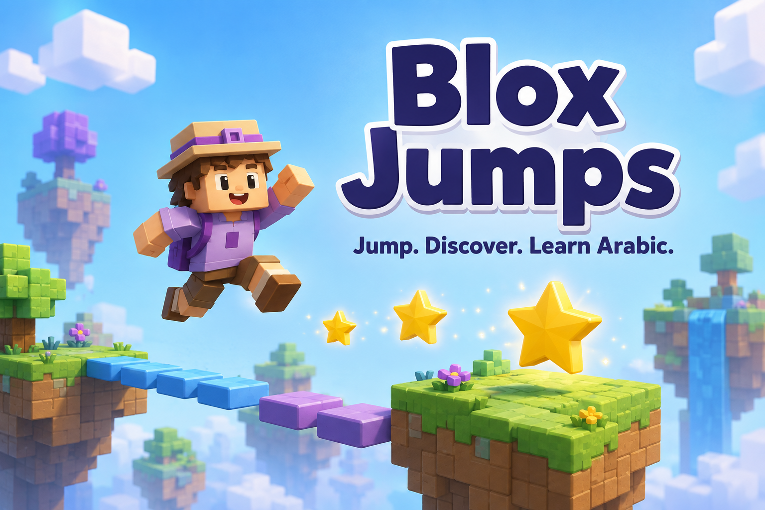 Blox Jumps Arabic island game
